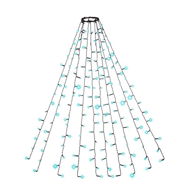 Svetlobna Veriga v Obliki Drevesa – 190 cm, 120 LED IP44 2