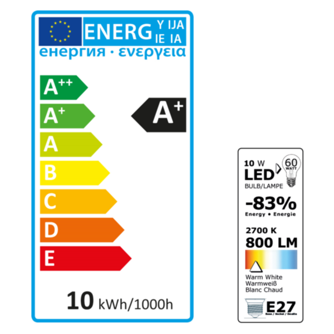 Tagan LED sijalka, 10W, E27 z možnostjo zatemnitve - TG-E2701A 3