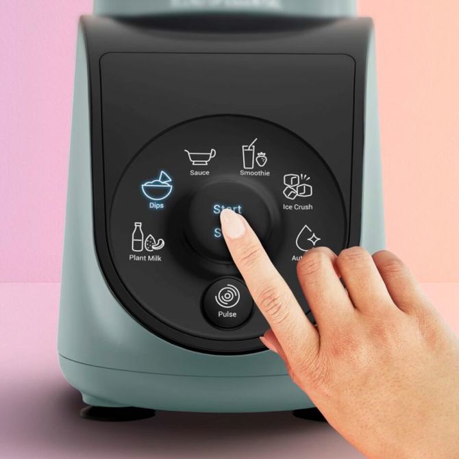 Mini blender Tefal Blend Up Essential BL1E04F0, 800 W, 6 programov, zelene barve 5