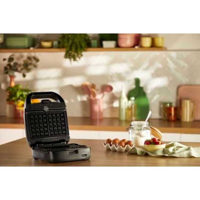 Opekač za sendviče in vaflje Tefal Snack Collection SW862BF0, 700 W, 2v1, črne in zelene barve 3