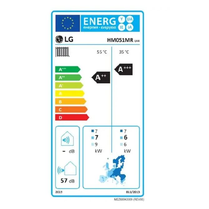 Toplotna črpalka LG Electronics Therma V 5,5 kW 5