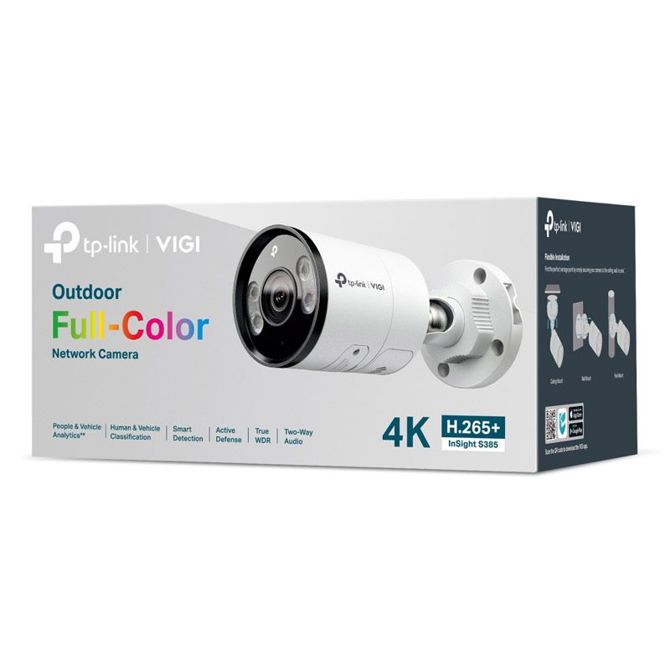 TP-LINK InSight S385 2.8mm Full-Color IR dnevna/nočna 8MP LAN 3840x2160 zunanja nadzorna kamera 4