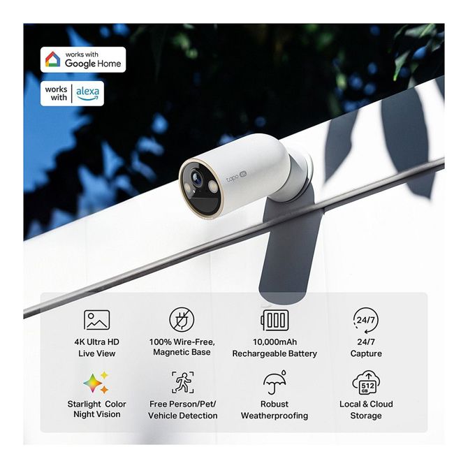 Notranja/zunanja varnostna kamera TP-Link Tapo C460(EU) 6