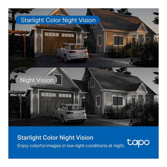 Varnostna kamera TP-Link Tapo C530WS 3K ločljivost, 360° panoramski pogled, nočni vid, Wi-Fi/Ethernet, IP66 vodoodporna 4