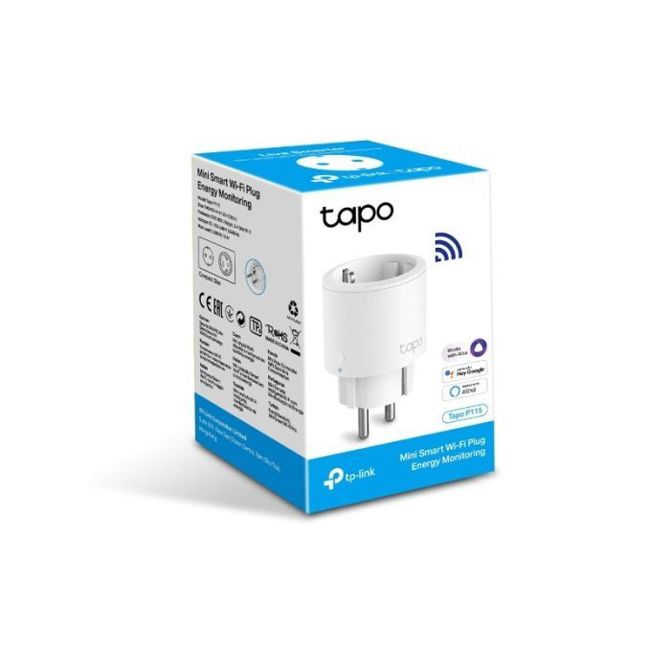 Pametna vtičnica TP-Link Tapo P115 Mini Smart Wi-FI, 1 kos 3