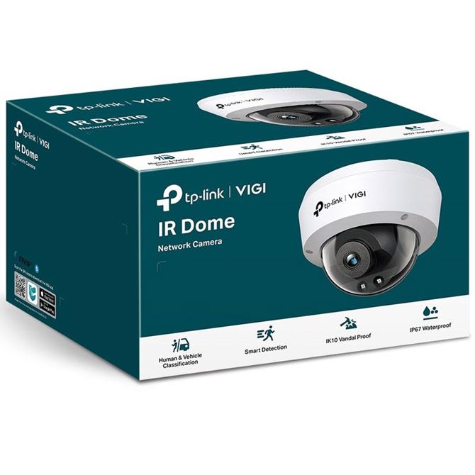 TP-LINK VIGI C240I 2.8mm Full-Color IR dnevna/nočna 4MP LAN PoE/12V QHD nadzorna kamera 2