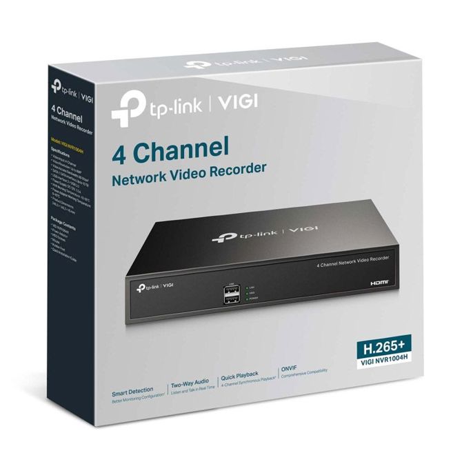 TP-LINK VIGI NVR1004H 4 kanalni mrežni video snemalnik 4