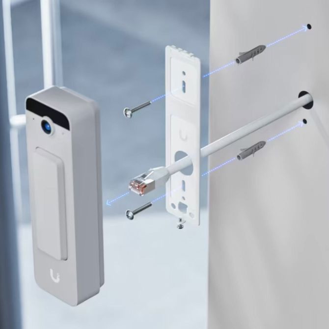 Video domofon Ubiquiti  PoE Doorbell Lite bel UVC-Doorbell-W 5