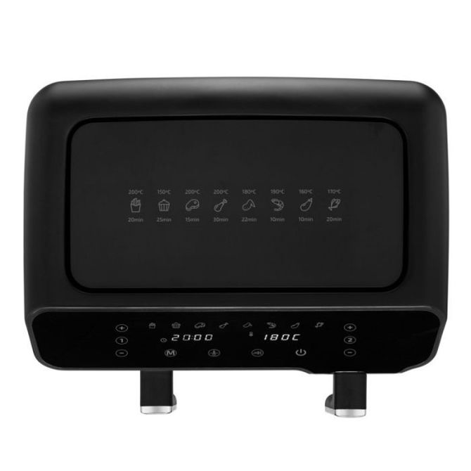 Ufesa digitalni zračni cvrtnik z dvojno posodo 5,5L + 3,5L Storm 2700W 4