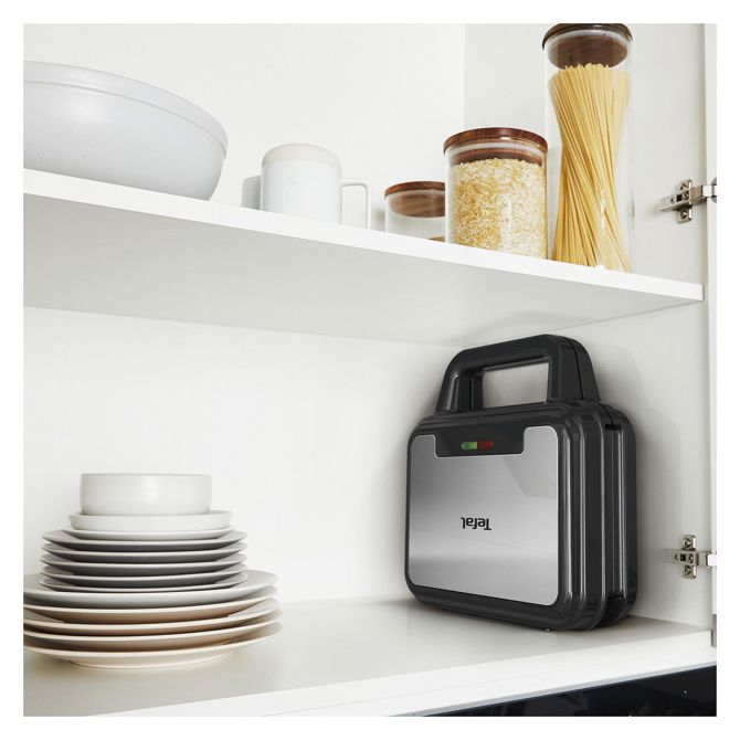 Kuhinjski žar Tefal SW383D10 700 W, nerjaveče jeklo, odstranljive plošče, indikator, teflonska prevleka 6