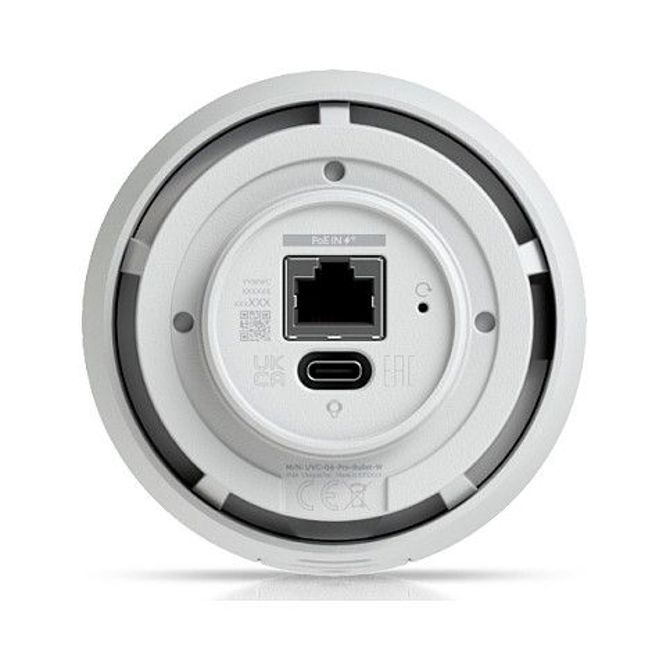 Varnostna kamera Ubiquiti UniFi UVC-G6-Pro-Bullet IP66 8MP 4K nočni vid 40m optični zoom bela 4