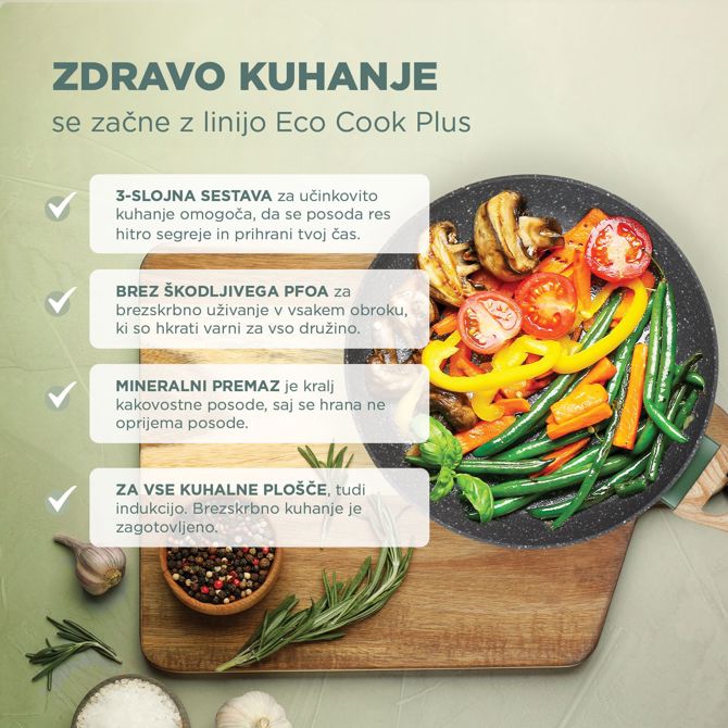 Vok Rosmarino Eco Cook Plus – 28 cm 3