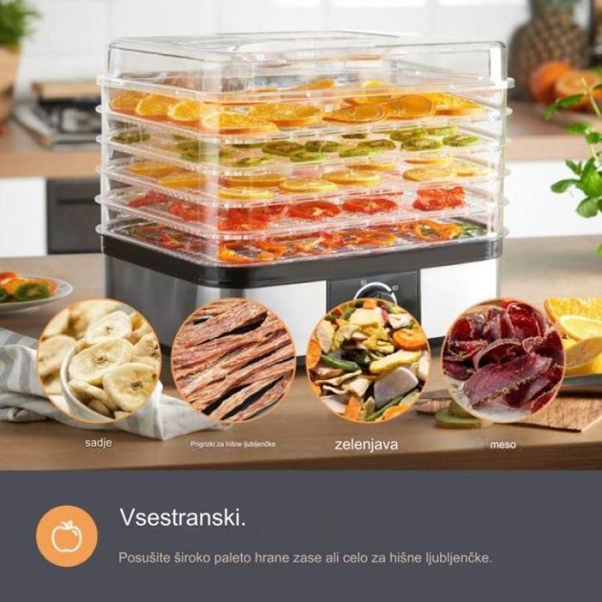 VonHaus 5 stopenski DEHYDRA sušilnik sadja 2