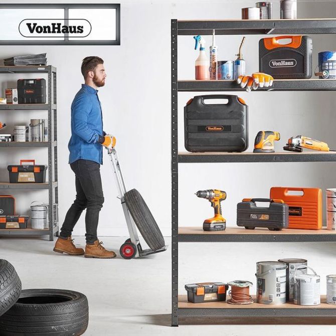 VonHaus Extra Wide 1.8m 5 polični regal 5