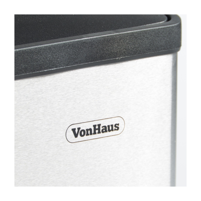 VonHaus koš za ločevanje odpadkov 60L 2