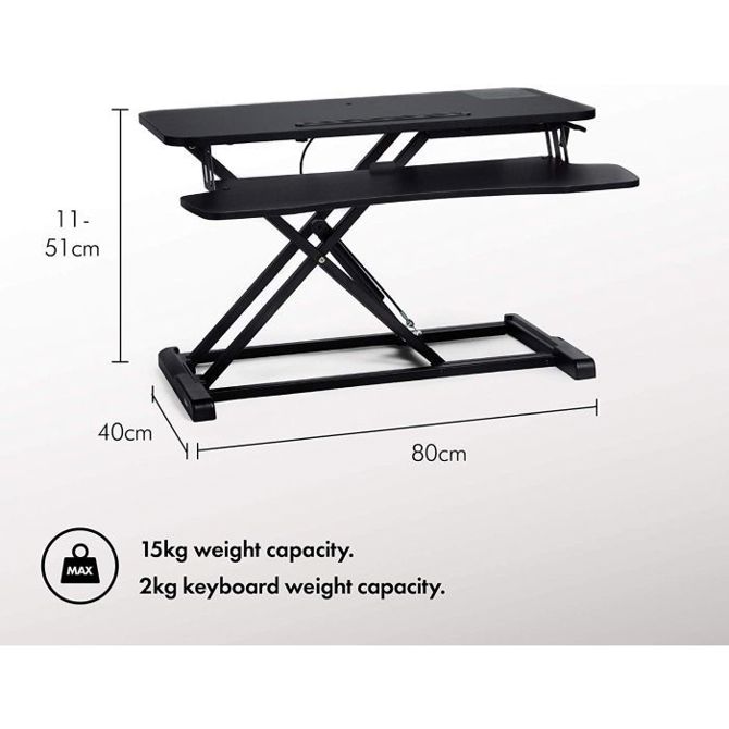VonHaus Sit/Stand delovna platforma 5