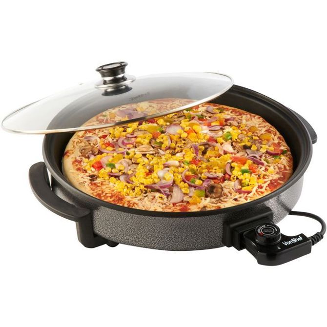 VonShef električna ponev 42cm okrogla 2