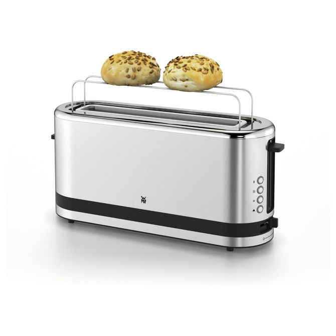Opekač kruha WMF KitchenMinis dolga reža, nerjaveče jeklo, 900 W, 7 stopenj zapečenosti, funkcija odmrzovanja 6