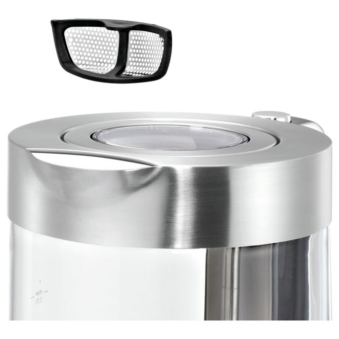 Grelnik vode WMF Lono 1,7 l, 3000 W, steklo/cromargan, brezžični, filter proti vodnemu kamnu, zaščita pred pregrevanjem 4