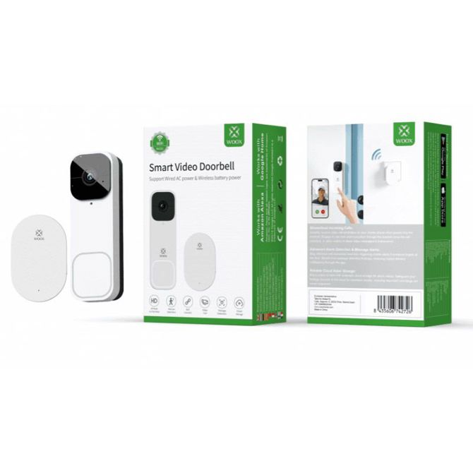 WOOX R4331 FHD 3MP Wi-Fi microSD pametni hišni zvonec 2