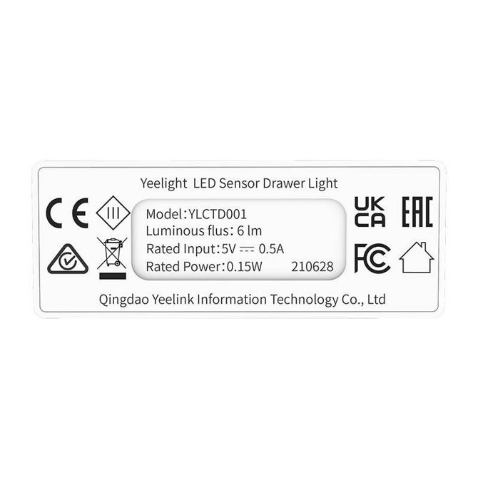 Yeelight LED senzorska svetilka za predale (4 kosi) 6