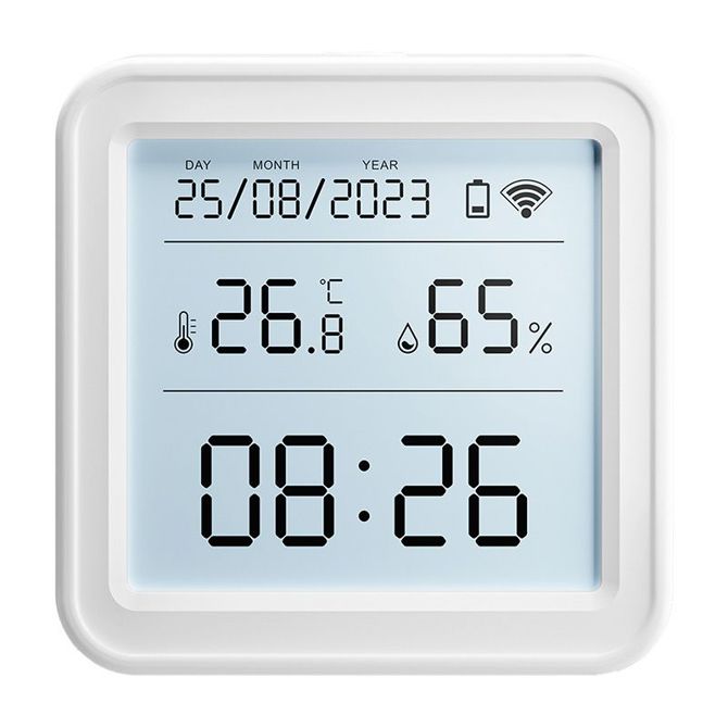 Pametni senzor temperature in vlažnosti Zigbee Gosund ST17 LCD  Tuya 3