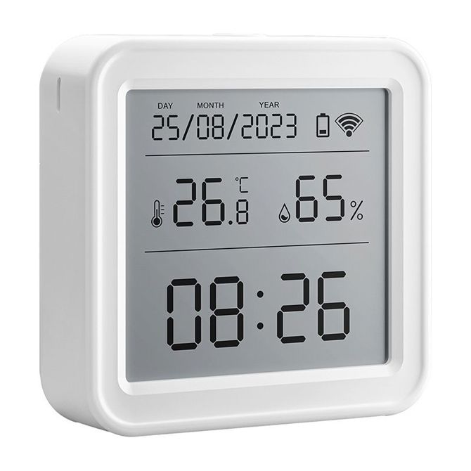 Pametni senzor temperature in vlažnosti Zigbee Gosund ST17 LCD  Tuya 4