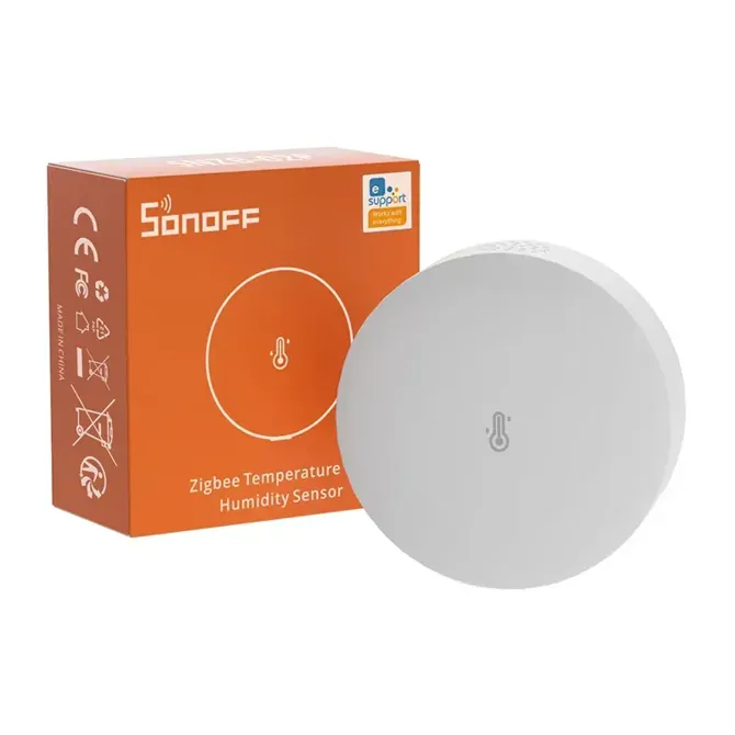 Pametni Zigbee senzor temperature in vlažnosti Sonoff SNZB-02P (okrogel) 6