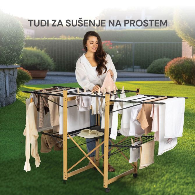 Zložljivo stojalo za sušenje perila Vitapur AirPrestige PRO, do 25 kg 6