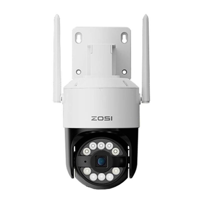 Dvojna panoramska in nagibna zunanja kamera ZOSI C296 WiFi 8MP  IP66 + 32GB microSD kartica 2