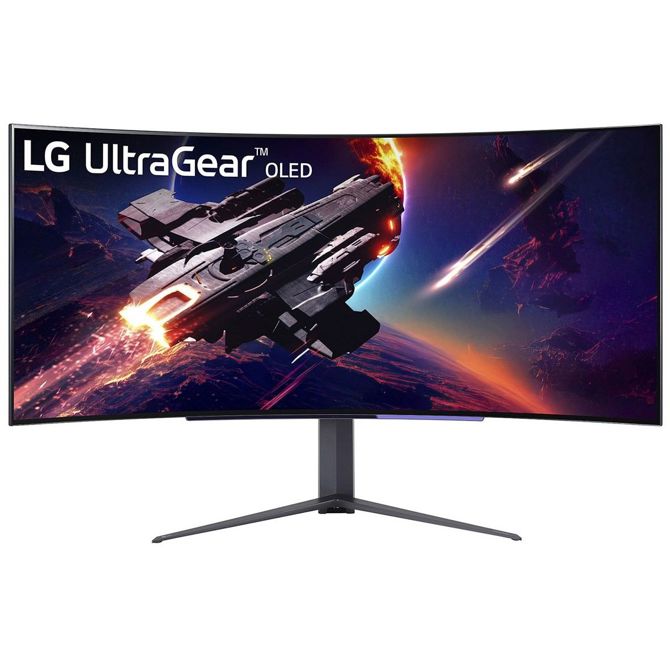 Monitor LG 45GR95QE-B, 113 cm (44,5), 3440x1440, 21:9, OLED, 200 cd/m2, 240 Hz, 0,03 ms, HDMI, DP, USB 94131175