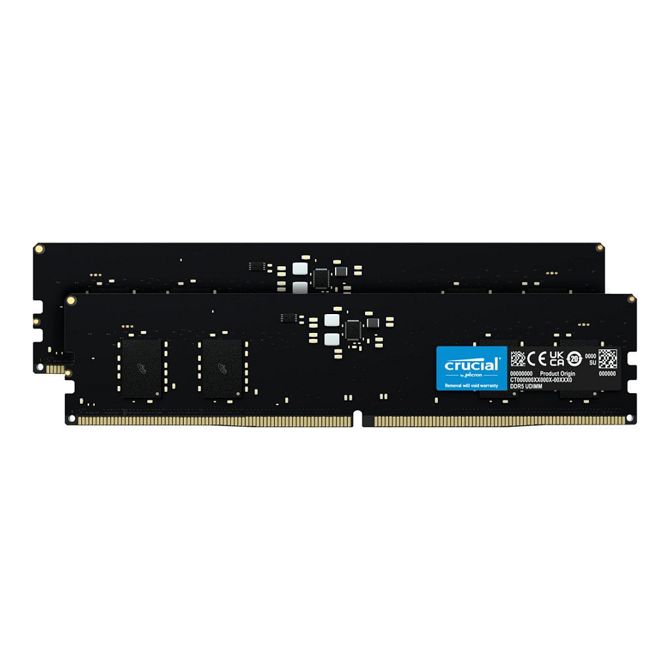 RAM za računalnike Crucial CT2K8G56C46U5 16GB (2x8GB), DDR5, 5600 MHz, Intel XMP, AMD EXPO