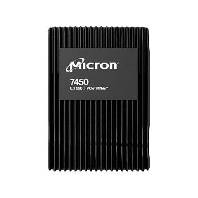 2,5" 15,36TB Micron 7450 PRO Read Intensive MTFDKCC15T3TFR-1BC1ZABYYR 1 DWPD 63,5 mm U.3 PCIe 4.0 x4 (NVMe) 256-bit AES Retailware