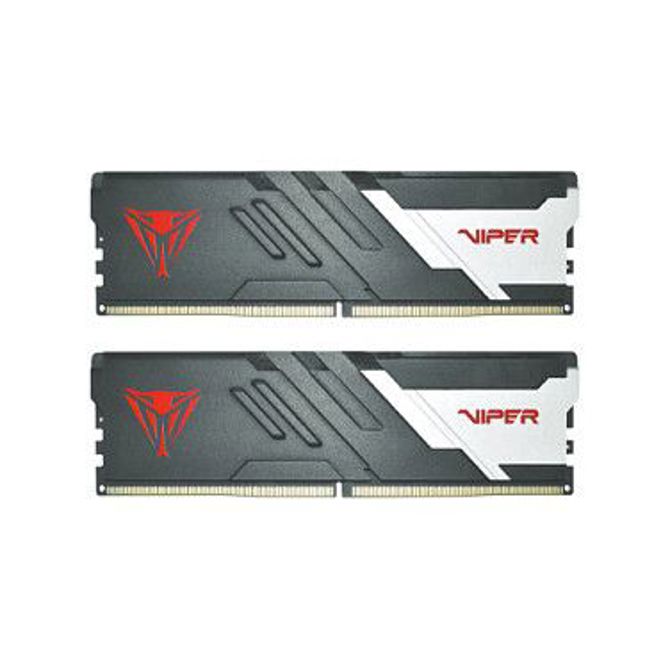 32 GB Patriot DIMM 5600 (2x 16 GB) dvojni komplet (črna/bela, PVV532G560C36K, Viper Venom, INTEL XMP)