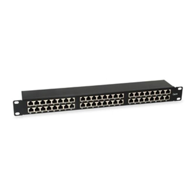48-Port Shielded Patch Panel Cat.6