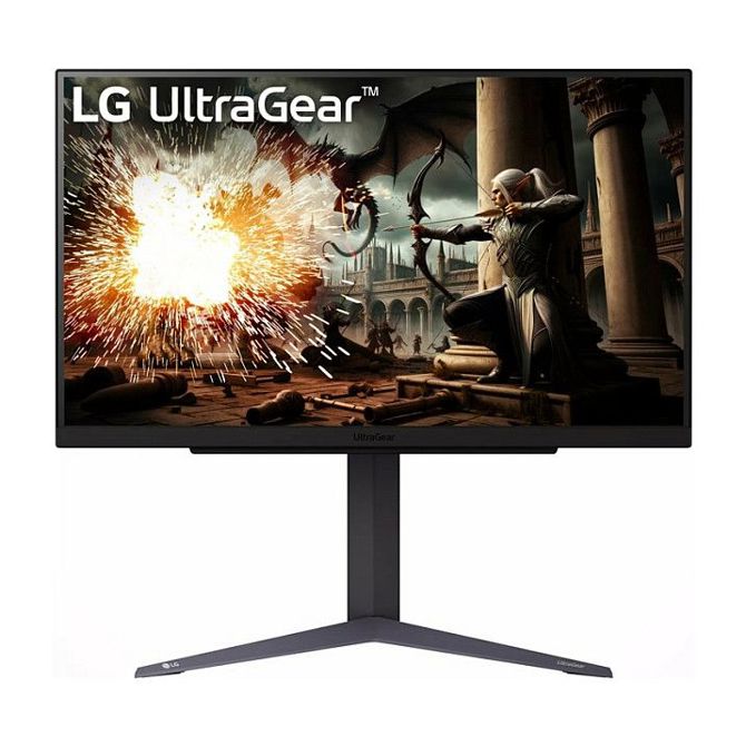 Monitor LG UltraGear 27GS75Q-B 68,6 cm (27), 2560x1440 (QHD), 16:9 IPS 300cd/m2, 1ms 200Hz 2xHDMI DP Pivot Black