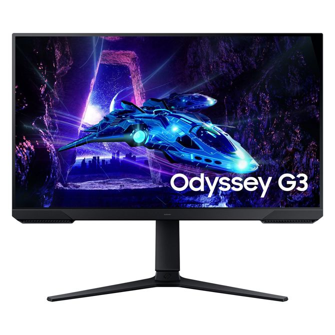 Monitor Samsung Odyssey G3 S27DG300EU 68,6 cm (27), 1920x1080 (FHD), VA, 16:9, 250cd/m2, 1ms 180Hz HDR10 HDMI DP črna