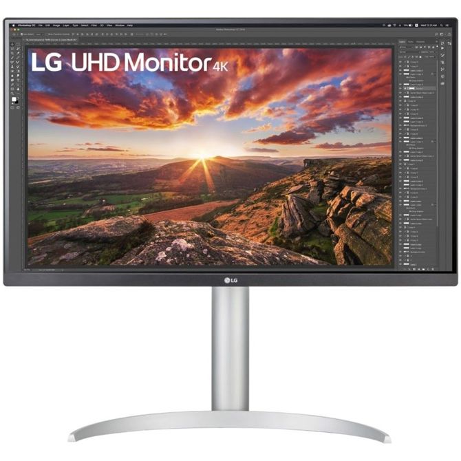 Monitor LG 27UP85NP-W, 68,58 cm (27), 320cd/m2, IPS, 16:9, 3840x2160, 2xHDMI, DP, USB-C 96W, VESA 27UP85NP-W, črna