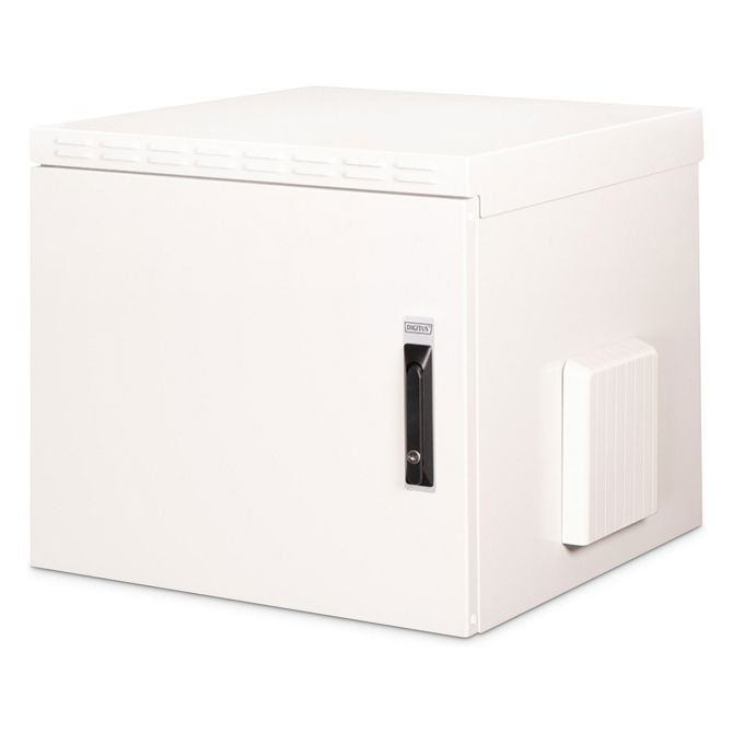 9U stensko ohišje, zunanje, IP55 579x600x600 mm, barva siva (RAL 7035) DIGITUS Professional