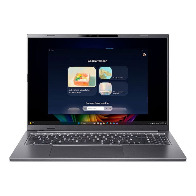Prenosni računalnik Acer Aspire 16 AI OLED A16-52M-75LW, 16 WUXGA+ OLED, Core Ultra 7 258V, 32GB RAM, 1TB SSD, DE,Win11