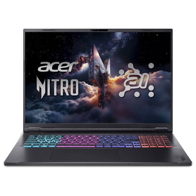 Prenosni računalnik Acer Nitro 18 AI R9 365 (18, WQXGA, Ryzen AI 9, 32GB RAM, 1TB SSD, RTX 5070 Ti, DE Windows 11 Home)