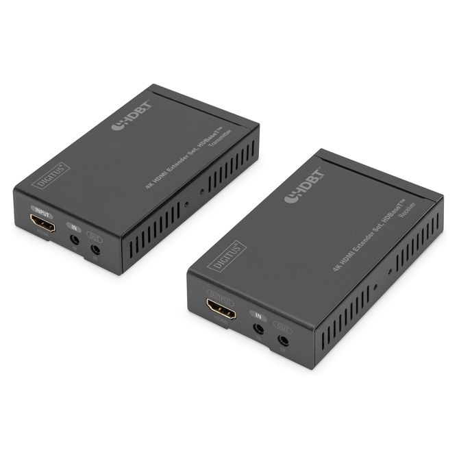 HDMI Adapter DIGITUS Cat5e/6/7 Extender Set 70m