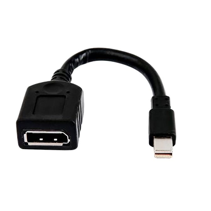 Adapter HP 2MY05AA, DP - Mini DP, črna