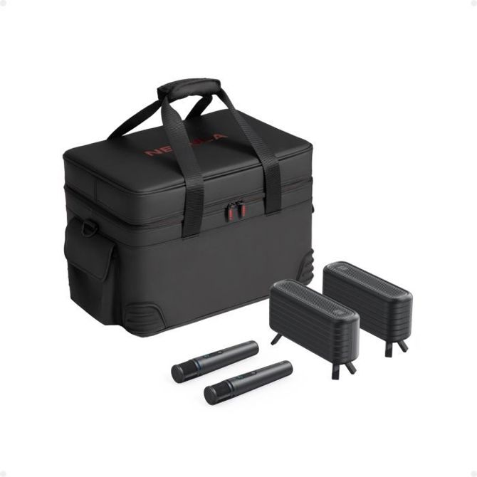 Set dodatkov Anker Nebula X1, 4.1.2 zvok, 160 W, brezžični zvočniki, mikrofoni, torba