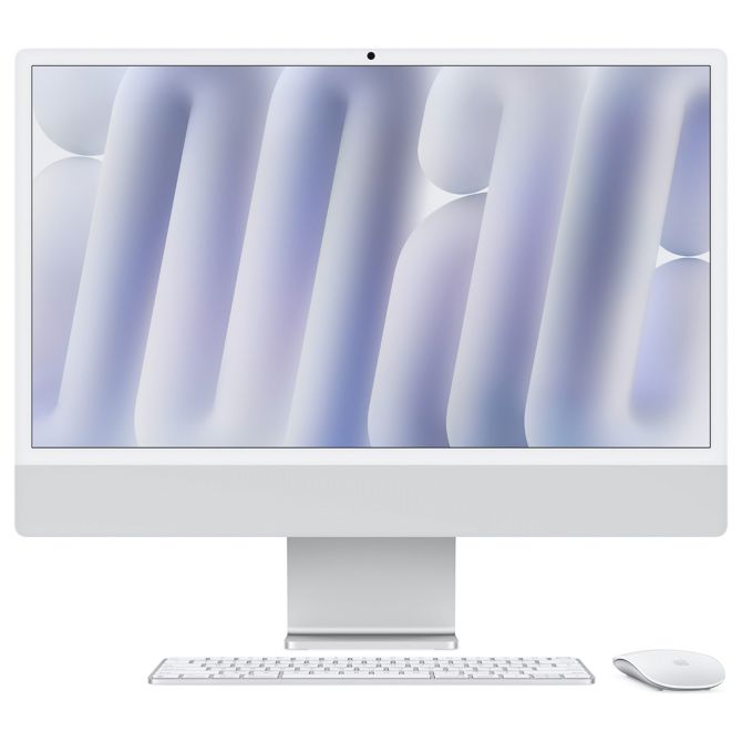 Računalnik AiO Apple 24 Apple M4/24GB/SSD 512GB NVMe/59,7 cm (23,5) 4,5K Retina/DE,MacOS, siva