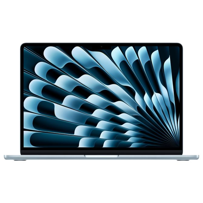 Prenosnik Apple MacBook Air M4/16GB/SSD 512GB NVMe/34,54 cm (13,6) 2,5K/DE/MacOS, nebesno modra