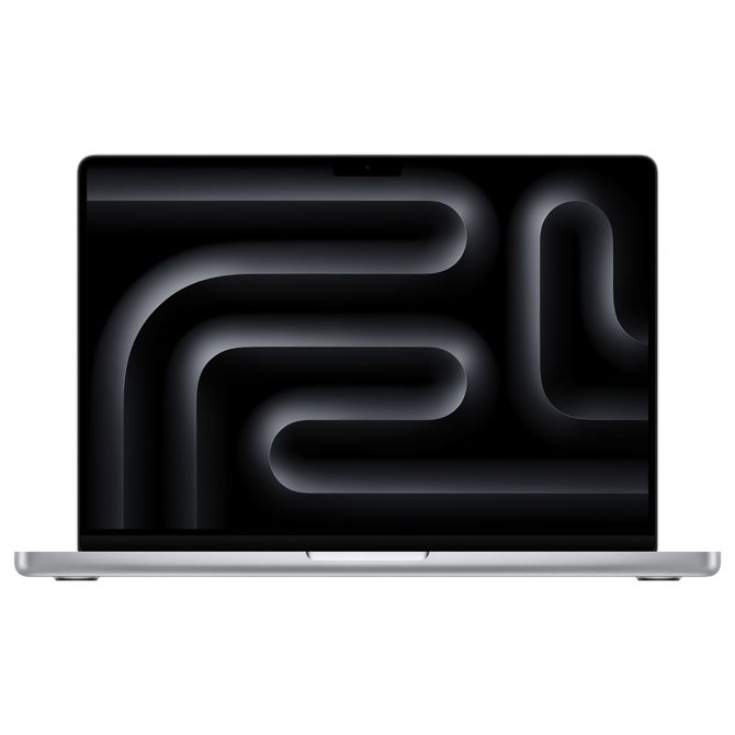 Prenosnik  Apple MacBook Pro: Čip Apple M5 Pro z 18-jedrnim procesorjem in 20-jedrnim grafičnim procesorjem, 24 GB, 2 TB SSD, DE, MacOS, srebrna