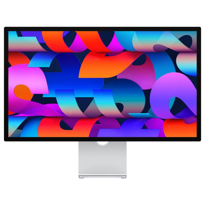 Monitor Apple Studio 68,6 cm (27), 5120 x 2880 (5K UHD), IPS, 600 cd/m2, 60 Hz, nano steklo 12MP, USB-C 96W