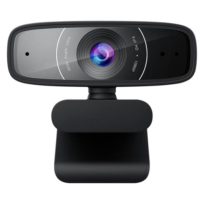 WEB kamera Asus C3 Full HD 1080p, 30 fps, USB 2.0, vgrajen mikrofon, črna