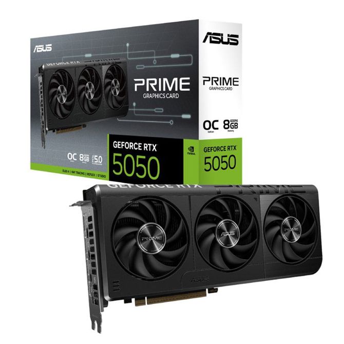 Grafična kartica ASUS Prime GeForce RTX 5050 OC 8GB GDDR6 (PRIME-RTX5050-O8G)